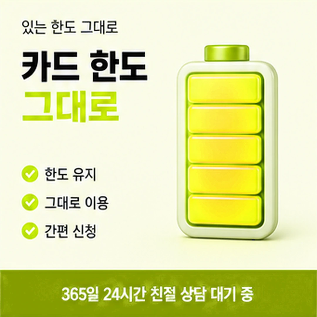 다음머니 안양카드깡 한도 구간별 확인 항목 배너